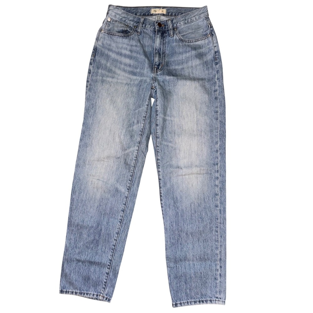 Madewell High Rise Straight Leg Light Wash Jeans Size 25 NG443 DM6581